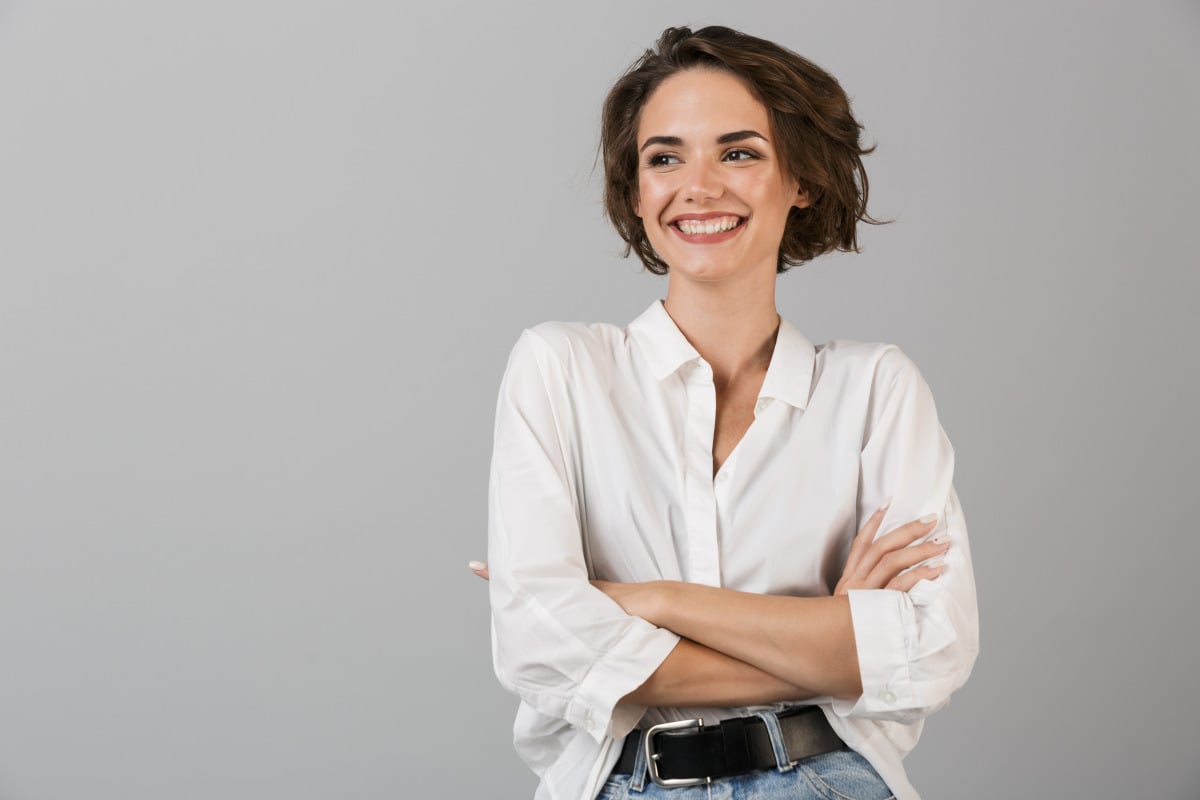 Camicia Donna Lucida e Giacca Fantasia Geometrica: Outfit Elegante OXO Abbigliamento